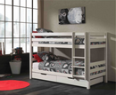 Funkie Bunk Bed 140cm - White
