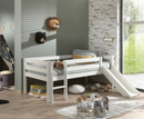 Funkie Low Sleeper with slide - White
