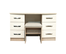 Galao Dressing Table Double Pedestal