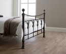 Gemma 5ft Kingsize Bed Frame Antique Nickel