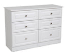 Greystones 6 Drawer Chest (3 beside 3)