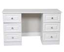 Greystones Dressing Table Double Pedestal