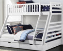 Hanlee Triple Bunk Sleeper - White