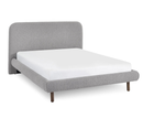 Hannah 4ft6 Boucle Double Bed - Grey