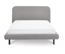 Hannah 5ft Boucle Kingsize Bed - Grey