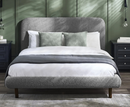 Hannah 5ft Boucle Kingsize Bed - Grey