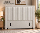 Hollie 4ft6 Double Ottoman Bed - Beige