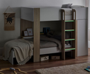 Horizon Bunk Bed - White|Oak