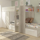 Supreme Bunk Bed - Grey Oak