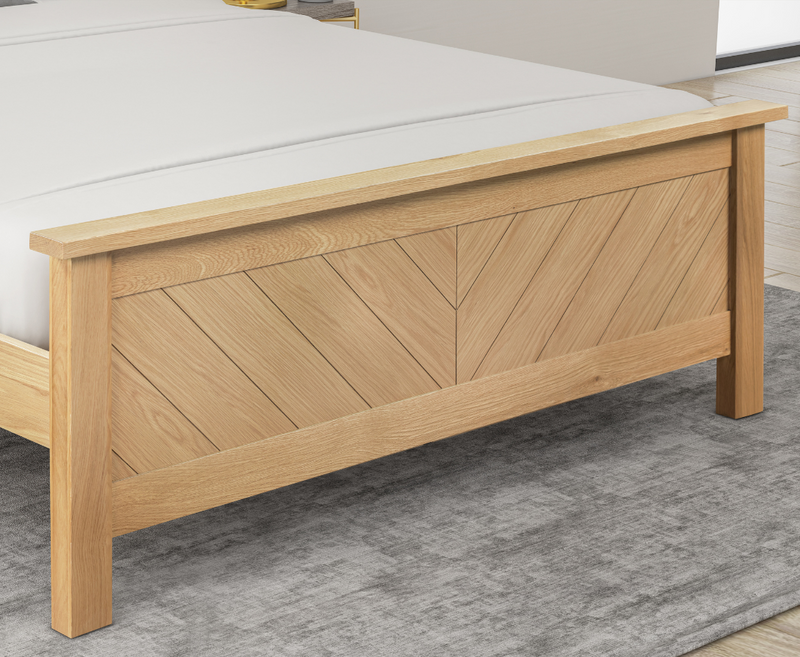 Kenji 6ft Superking Bed Frame - Oak