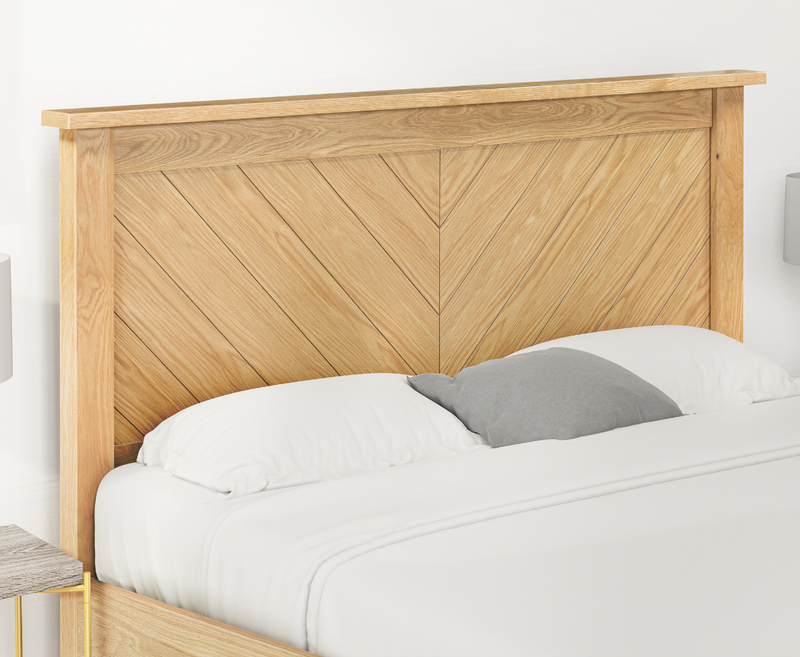 Kenji 6ft Superking Bed Frame - Oak