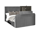 Klay 4ft6 Side Lift Ottoman TV Bed - Dark Grey