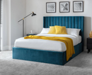 Langham 4ft6 Double Ottoman Bed - Teal