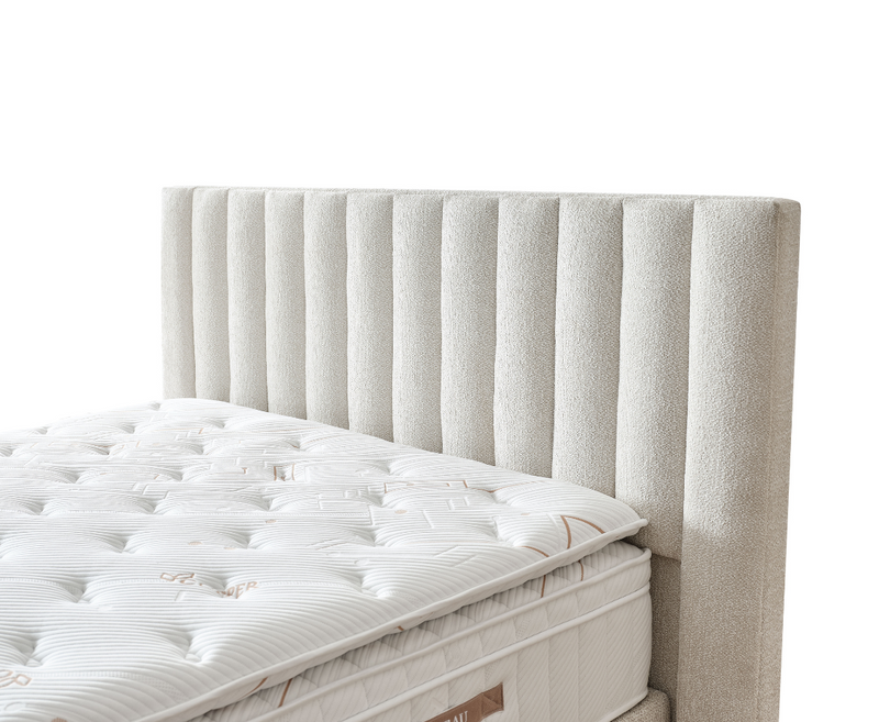 Legatie 4ft6 Ottoman Bed Frame - Beige