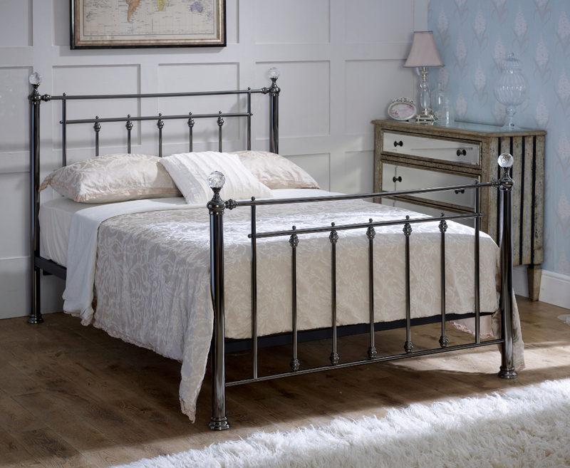 Leo Metal 5ft Kingsize Bed Frame