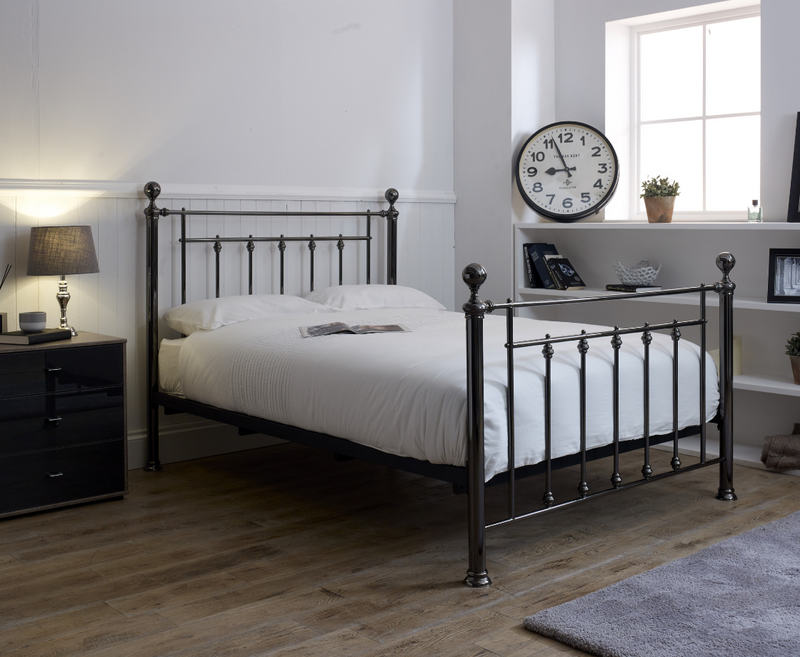 Leo Metal 5ft Kingsize Bed Frame