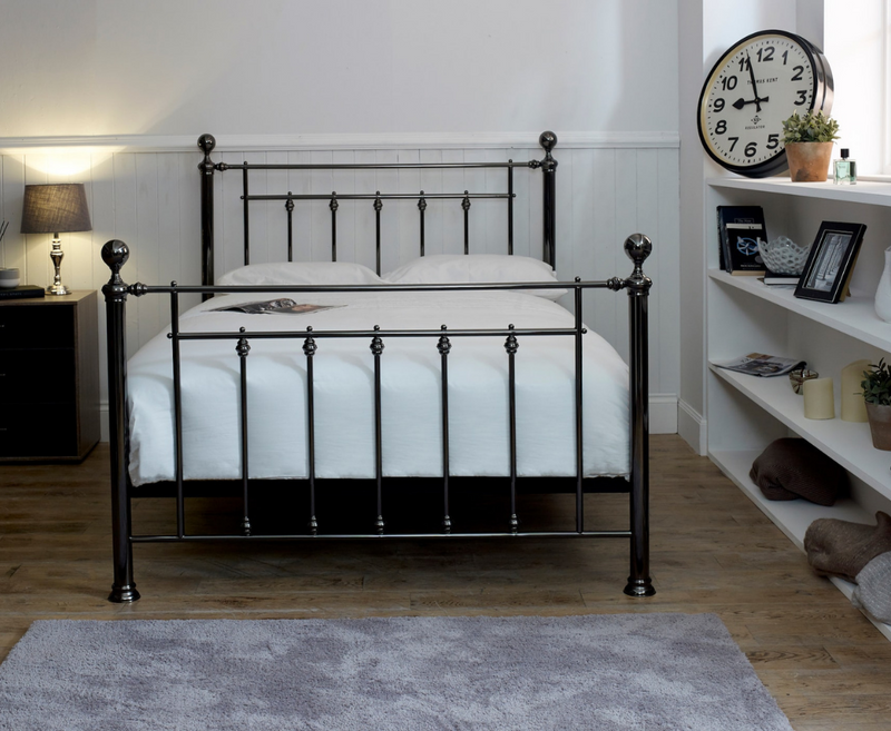 Leo Metal 5ft Kingsize Bed Frame