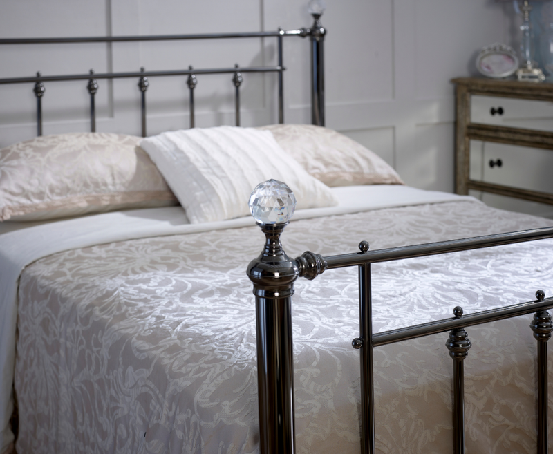 Leo Metal 5ft Kingsize Bed Frame