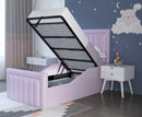 Luxe 4ft Ottoman Bed Frame - 27 Colours