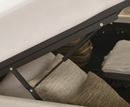 Maddix 4ft6 Double Ottoman Bed - Beige