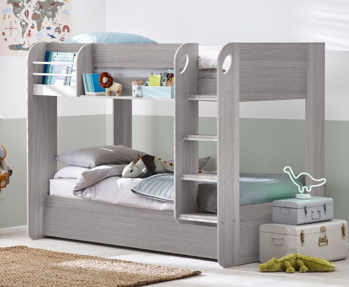 Bunk Mark Mark Bunk and Underbed - Grey Oak