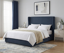Matilda 5ft Ottoman Bed - Navy