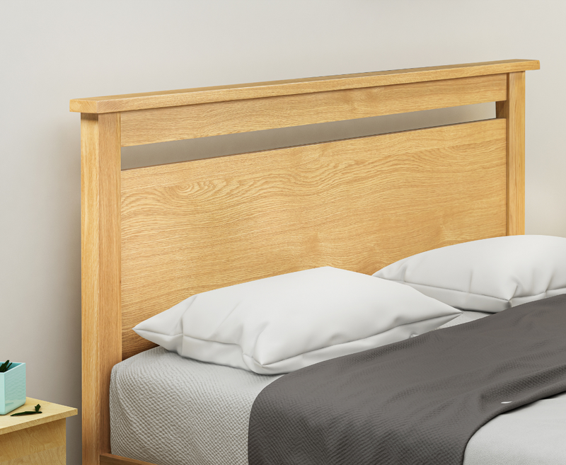 Nero 6ft Superking Bed Frame - Oak