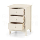 Opal 3 Drawer Bedside
