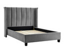 Polaris 4ft6 Double Bed Frame - Silver
