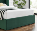 Polaris 4ft6 Double Ottoman Bed Frame - Emerald