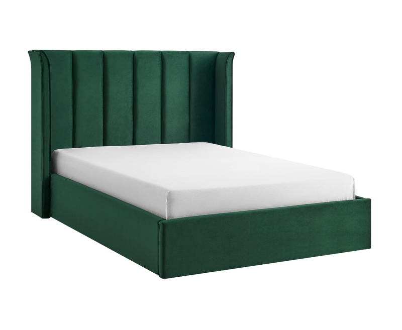 Polaris 4ft6 Double Ottoman Bed Frame - Emerald