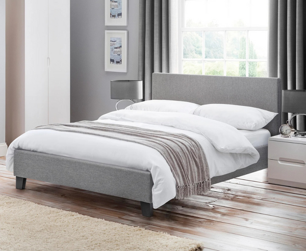 Rialto 4ft6 Double Bed Frame - Grey