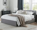Rialto 5ft Kingsize Ottoman Bed - Light Grey