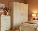 Rhee 2 Door/ 2 drawer comb - Ivory