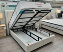 Roma 4ft 6 Double Ottoman Bed Frame - Beige