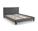 Rosa 4ft6 Double Bed Frame - Grey