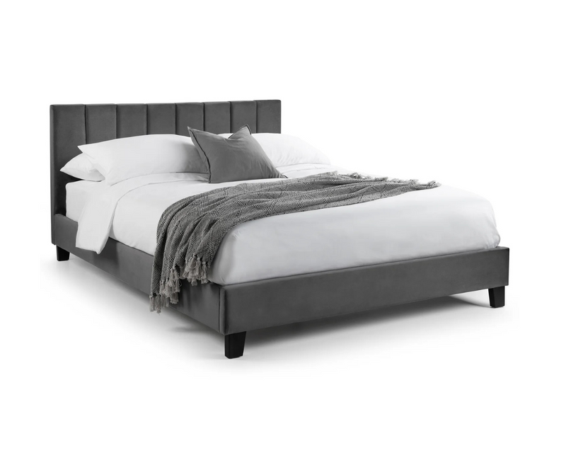 Rosa 3ft Single Bed Frame - Grey