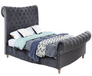Sloane Grey 5Ft Kingsize Frame - Grey