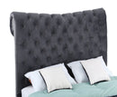 Sloane 6ft Superking Bed Frame - Grey