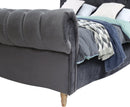 Sloane 6ft Superking Bed Frame - Grey