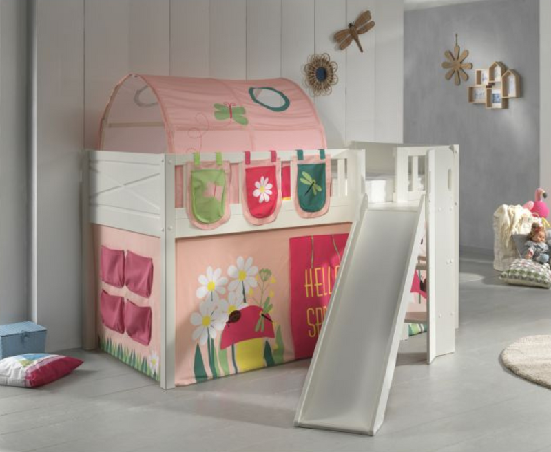 Snowy Midsleeper with Angle Slide - White