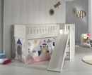 Snowy Midsleeper with Angle Slide - White