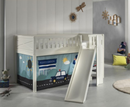 Snowy Midsleeper with Angle Slide - White