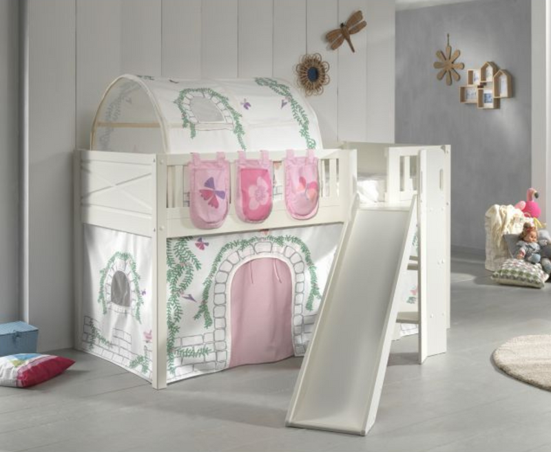 Snowy Midsleeper with Angle Slide - White
