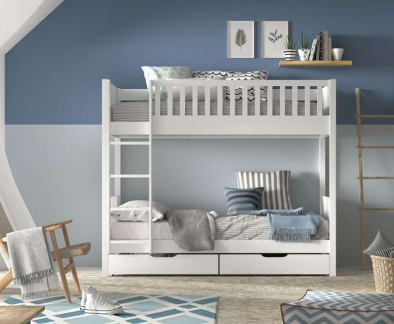 Snowy Bunk Bed 175cm - White
