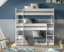 Snowy Triple Bunk Bed 90X200cm - White