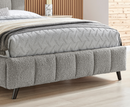 Starla 4ft6 Double Bed Frame - Dove Grey