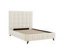 Starla 4ft6 Double Bed Frame - Ivory