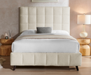 Starla 4ft6 Double Bed Frame - Ivory