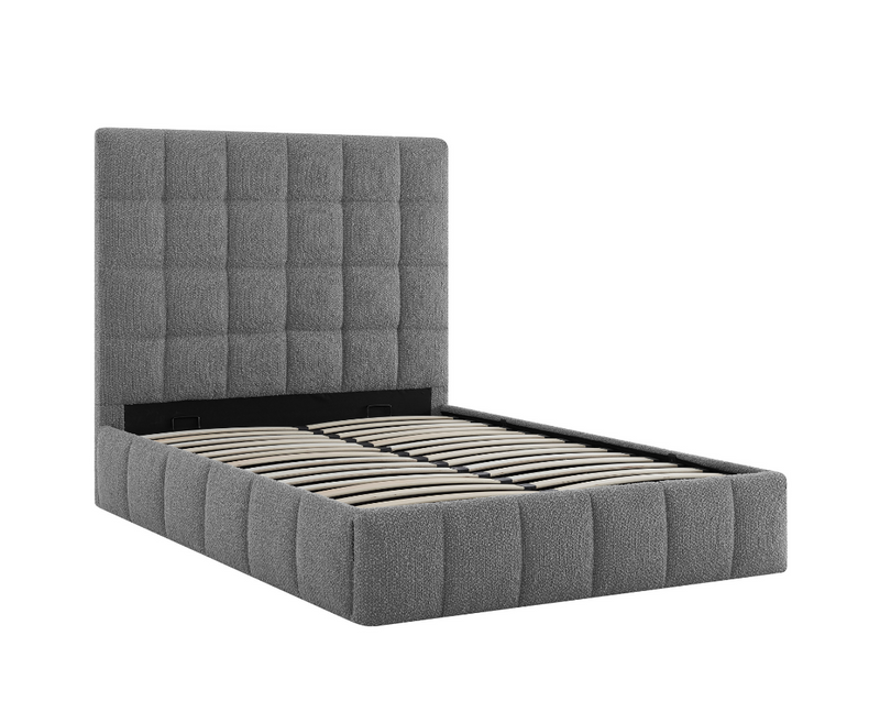 Starla 5ft Kingsize Ottoman Bed Frame - Dove Grey